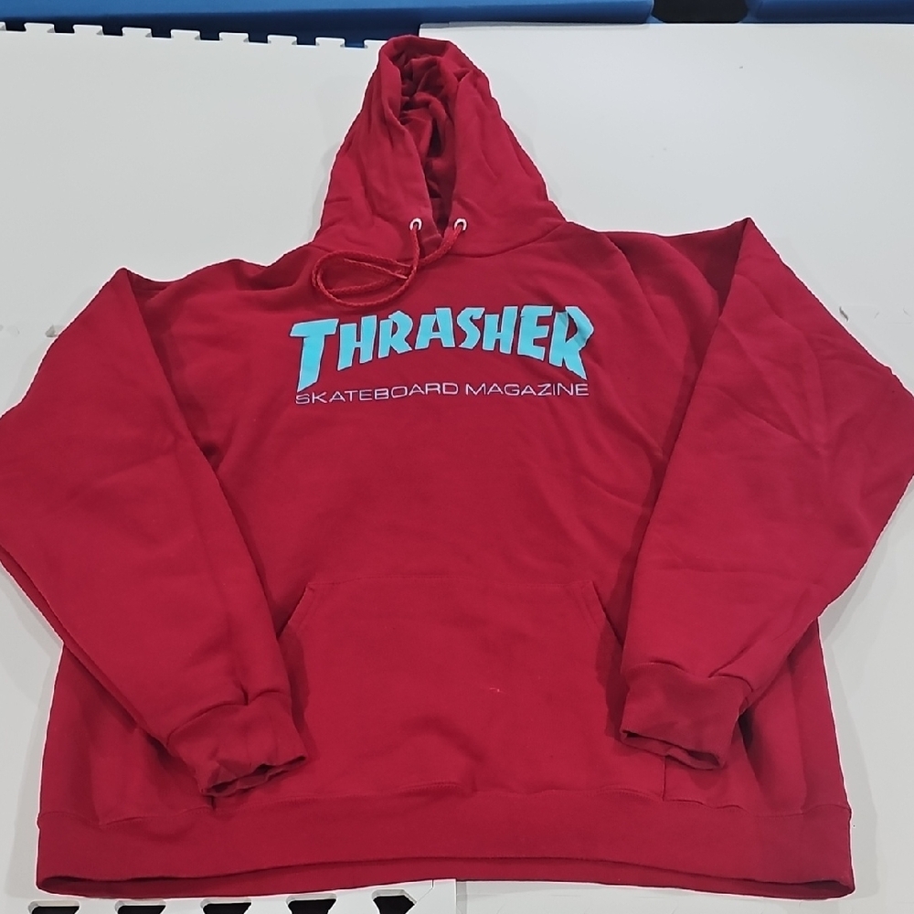 Thrasher Red Hoodie for Men - Picture 1 of 2